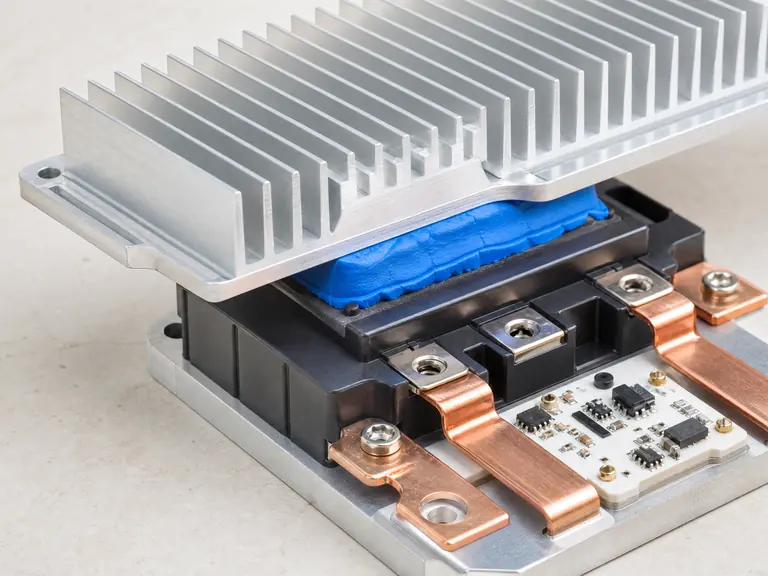 Representative thermal interface application · visual concept only